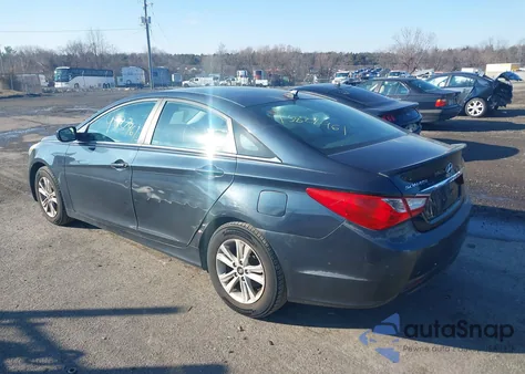 2013 Hyundai Sonata Gls из США, поврежденный, VIN 5NPEB4AC0DH731908